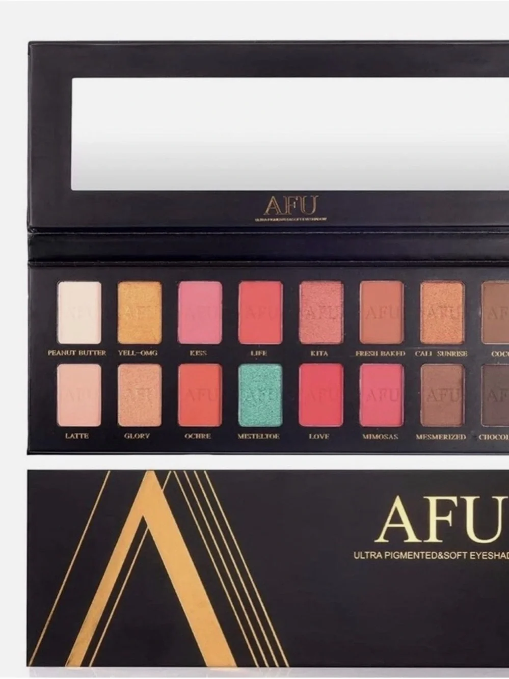 Ultra pigmented & soft eyeshadow palette